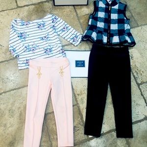 Janie & Jack Girls Outfits Lot Set/ Bundle 4/5